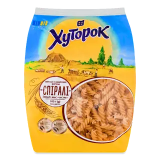 Вироби макаронні «Хуторок» Спіраль 800г