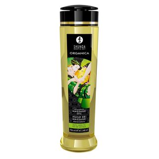 Массажное Масло Massage Oil Organica Exotic Green Tea Зеленый Чай [фиолетовый, 240 Ml ] (15.6.36.2)
