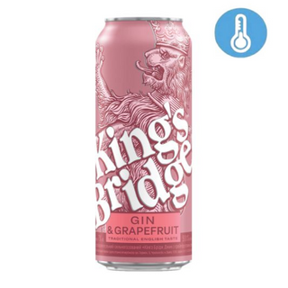 Напій Слаб/Алког Cильногаз. King`s Bridge Джин з грейфрутовим соком" 0,5 л