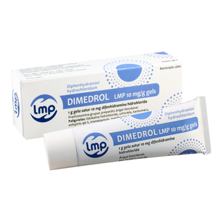 დიმედროლი ლმპ გელი 1% 30გრ ტუბი #1  Dimedrol LMP gel 1% 30gr #1