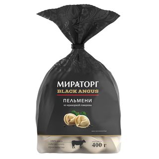პელმენი/მირატორგ/საქონლის შავი ანგუსის ჯიშის 16*400 გრ