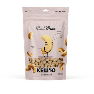 Кеш’ю Мюслі Манія Смажений 120г