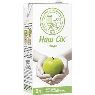Нектар Наш Сік Яблуко 1.93Л