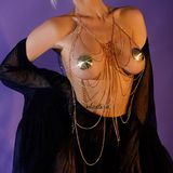 Украшение "Золотая паутина" [Золотой ] (23.1.26)