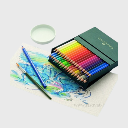 Մատիտ և ջրաներկ