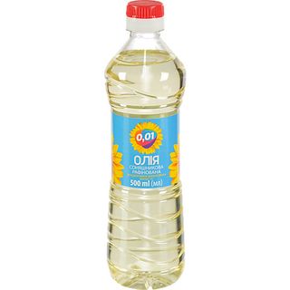 Олія 0.01 0.5л соняшникова рафінована