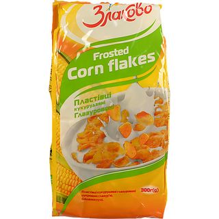 Пластівці кукурудзяні Золоте зерно 300г глазурованi