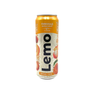 Напиток Lemo Персик-личи газ 0,45л