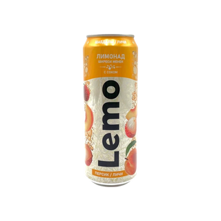 Напиток Lemo Персик-личи газ 0,45л
