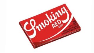 ქაღალდი SMOKING RED DOUBLE120 LEAVES