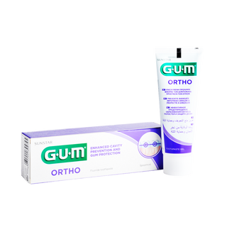 Ատամի մածուկ-գել GUM Ortho 3080 EMEA 75մլ հալվե կոճապղպեղ