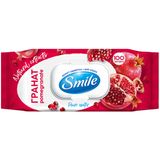 SMILE Daily Серветка волога Гранат 100 шт з клапаном 