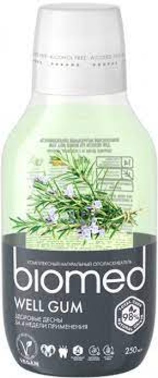 Ополаскиватель Д/Полости Рта Biomed Well Gum 250 Мл-7640168931643