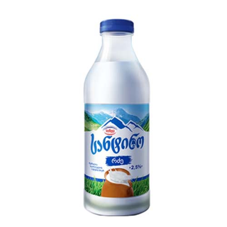 სანტინო რძე 2.5% 450 გ./4860051006828