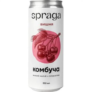 Напій Spraga Комбуча Вишня 330 г