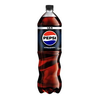 Напій Pepsi Black б/а сильногазований низькокалорійний 1.5л