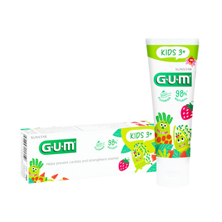 Ատամի գել մանկական GUM Kids 3+ 3000 EMEB 50մլ ելակի համով