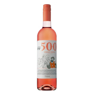 Вино 500 Вінью Верде рож. н.сухе 0.75л