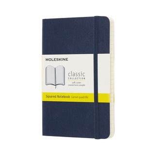 Записник Moleskine Classic Кишеньковий / Клітинка Сапфір М’який