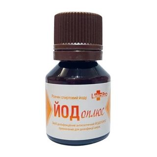 Розчин 15мл LekoPro дезінфікуючий антисептичний «Йодоплюс»,