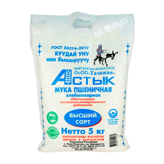 Мука Астык в/с 5кг- 0064