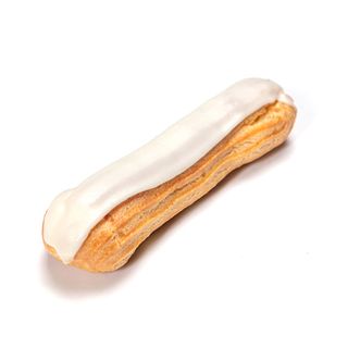 ეკლერი თეთრი შოკოლადის მინანქარით /აგროჰაბი/