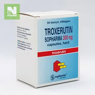ტროქსერუტინი სოფარმა კაფს.300მგ.N50 Troxerutin caps 300mg #50