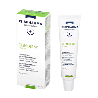 ისისფარმა - თინ დერმ ალფა პურე კრემი აკნეს სამკ. ლოკალური გამოყენების 30მლ 5492 ISIS - Teen Derm α-PURE Anti-imperfections intense care 30 ml 5492