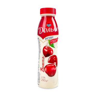 Йогурт Lactel Дольче вишня 2.5% 290 г