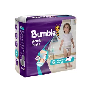 Bumble Baby - ბამბლ ბეიბი ბავშვის ტრუსი 15+კგ 28 ცალი 0342
