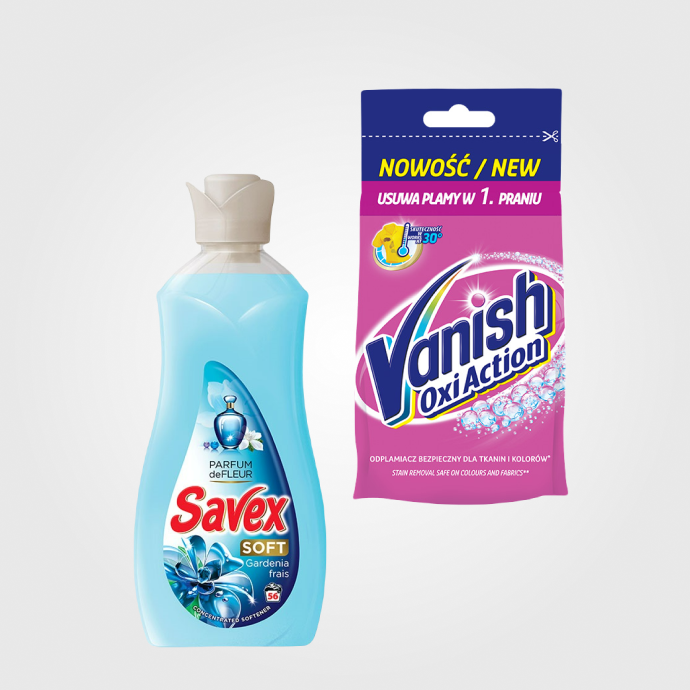 Пральні порошки та засоби для прання.