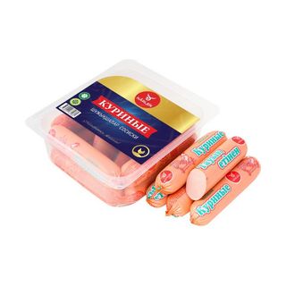 СОСИСКИ НӘРЛЕН 460ГР КУРИНЫЕ, ШК: 4870212871660