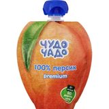 Пюре для дітей Чудо-чадо Персик Premium з 4 місяців 90 г