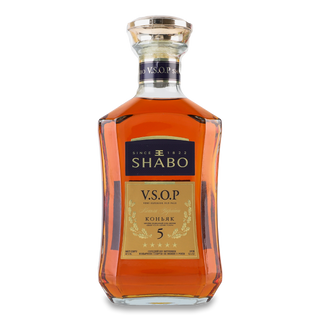 Коньяк Shabo VSOP 5 зірок 0,5л