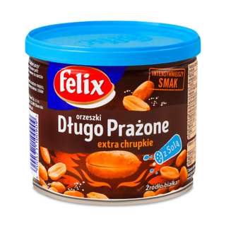 Арахіс FELIX смажений та запечений.солоний 120г