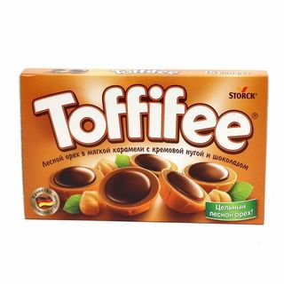 კარამელი შოკოლადით "ტოფიფი" 125 გრ / 4014400400007
