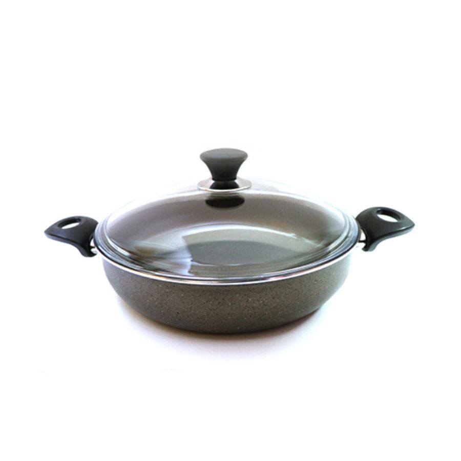 ტაფა, ქვაბი, თავსახური.