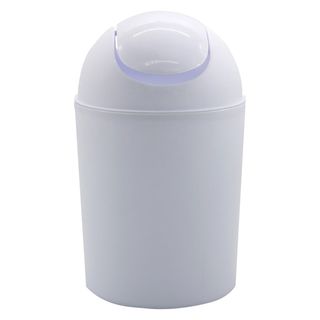 Відро Для Сміття Auchan Пластик Біле 5Л