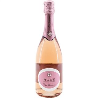Вино ігристе Col Mesian Rose рожеве брют 11% 0.75 л