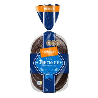 Хліб Київхліб Фінський нарізаний 400г