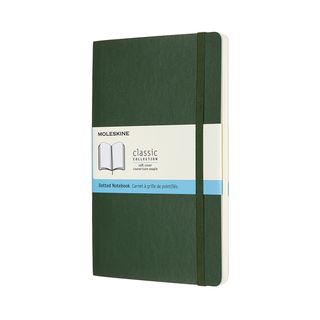 Записник Moleskine Classic Середній / Точка Миртовий Зелений М'який