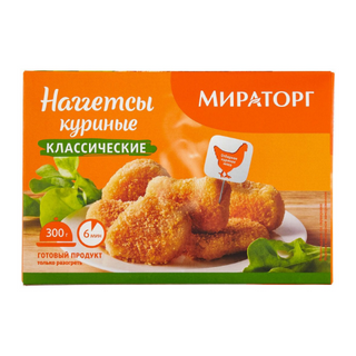 Նագեթներ հավի, դասական Միրատորգ 300գր