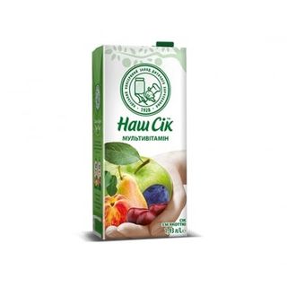 Сік 1,93 л ОКЗДХ Наш Сік Мультивітамін тетра-пак