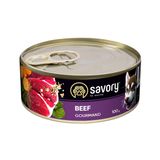 Savory Dog Gourmand консерви яловичина для собак, 100 г