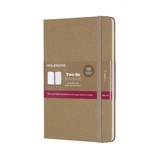 Записник Moleskine Two-go Медіум / Беж