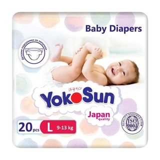 Подгузники Yokosun L 9-13 Кг 20 Шт