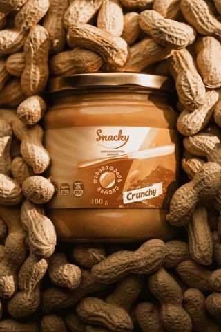 400 გ ხრაშუნა მიწისთხილის კარაქი