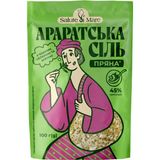 Сіль Salute di Mare морська харчова з добавками прянощів Араратська сіль 100 г