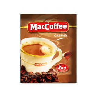 Maccoffee 3В1, Кофе Maccoffeе 18Гр Карамель, шт, ШК: 8887290101905