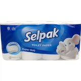 Папір туалетний Selpak Super Soft 3-шаровий 8 шт